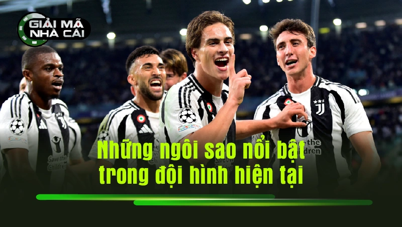 Những ngôi sao nổi bật trong đội hình hiện tại