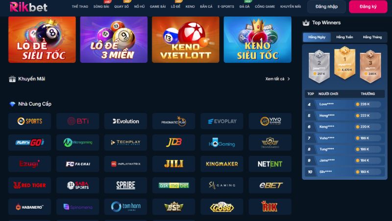 Những ưu điểm nổi bật giúp RIKBET giữ vững vị thế