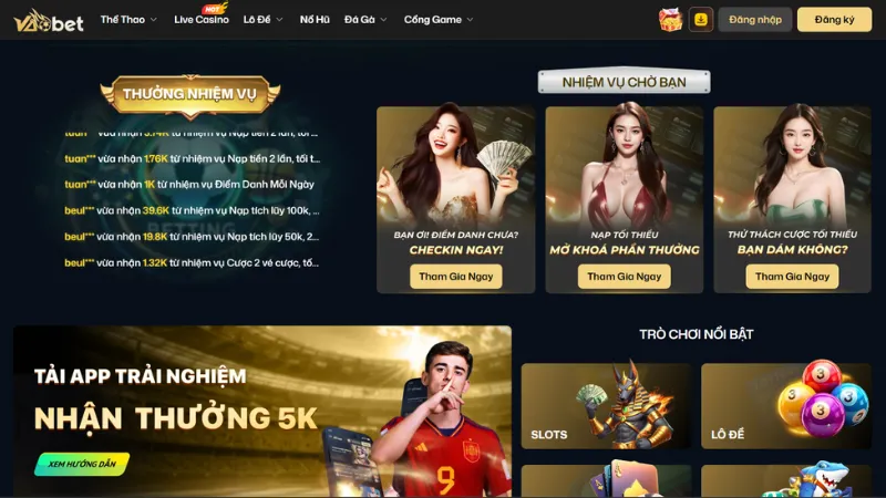 Ưu điểm nổi bật giúp người chơi yên tâm cá cược tại Vaobet