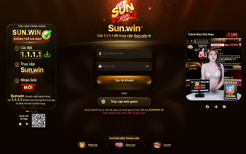 Sunwin luôn là một trong những thương hiệu uy tín nhất