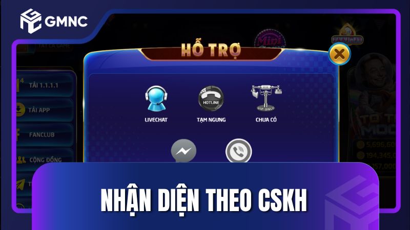Nên dựa vào hệ thống CSKH để nhận diện