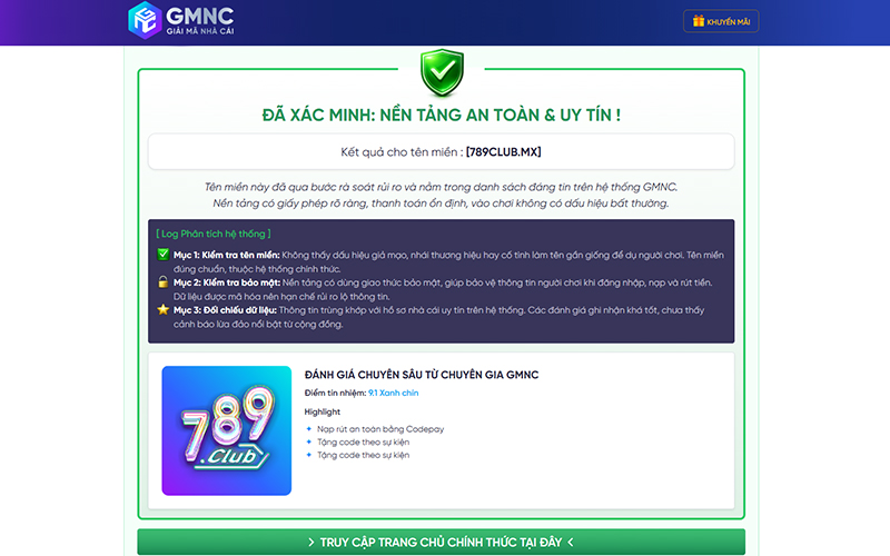 Hãy dùng công cụ check link chính chủ tại GMNC