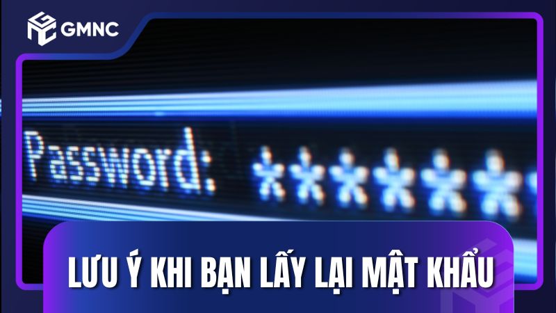 Lưu ý quan trọng khi bạn lấy lại mật khẩu Red88