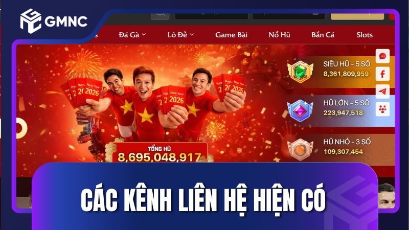 Các kênh liên hệ Xo88 người chơi có thể lựa chọn