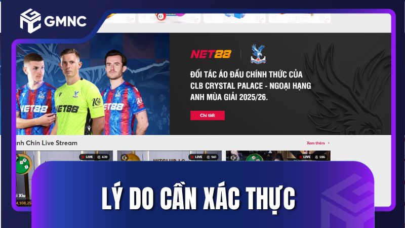 Lý do mà người chơi cần thực hiện các xác thực tài khoản Nbet 