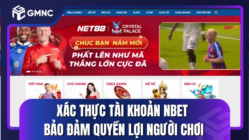 Xác thực tài khoản Nbet